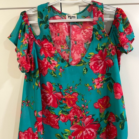 Show Me Your Mumu Open Shoulder Top (Extra Small) - Picture 1 of 3